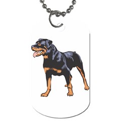 Rottweiler Dog Tag (Two Sides) from ArtsNow.com Front