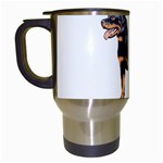 Rottweiler Travel Mug (White)