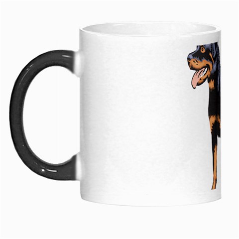 Rottweiler Morph Mug from ArtsNow.com Left