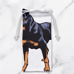 Rottweiler Jewelry Bag from ArtsNow.com Back