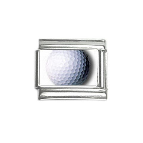 golfball Italian Charm (9mm) from ArtsNow.com Front