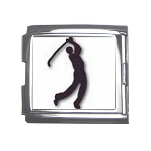 GOLF Mega Link Italian Charm (18mm) from ArtsNow.com Front