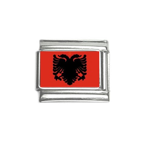 Albania Italian Charm (9mm) from ArtsNow.com Front