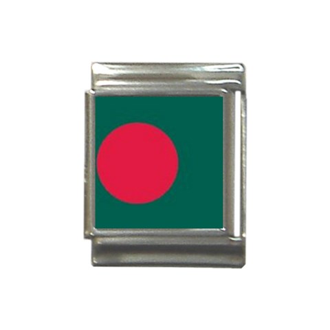 Bangladesh Italian Charm (13mm) from ArtsNow.com Front