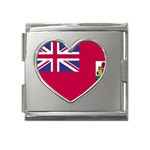 BERMUDA Mega Link Heart Italian Charm (18mm)