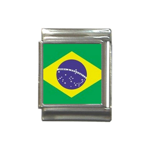 Brazil Italian Charm (13mm) from ArtsNow.com Front