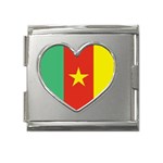 Cameroon Mega Link Heart Italian Charm (18mm)