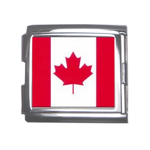 Canada Mega Link Italian Charm (18mm) from ArtsNow.com Front