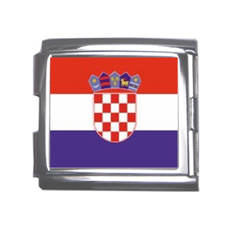 CROATIA Mega Link Italian Charm (18mm) from ArtsNow.com Front