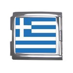 Greece Mega Link Italian Charm (18mm)