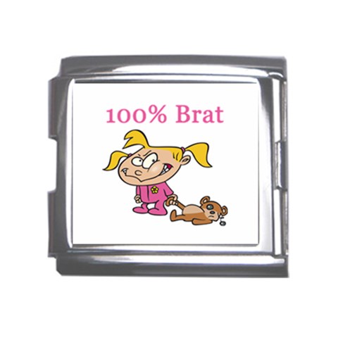 100% Brat Mega Link Italian Charm (18mm) from ArtsNow.com Front