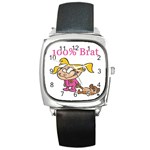 100% Brat Square Metal Watch