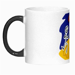 Basketball Stick Figure Morph Mug from ArtsNow.com Left