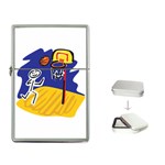 Stick Figure Basketball Player Flip Top Lighter