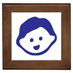 Little Boy Blue Framed Tile