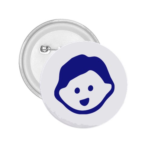 Little Boy Blue 2.25  Button from ArtsNow.com Front