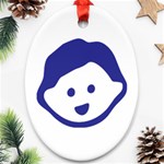 Little Boy Blue Ornament (Oval)