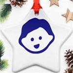 Little Boy Blue Ornament (Star)