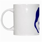 Little Boy Blue White Mug