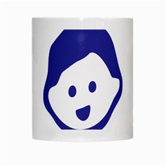 Little Boy Blue White Mug from ArtsNow.com Center