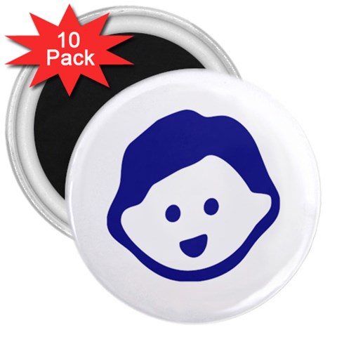 Little Boy Blue 3  Magnet (10 pack) from ArtsNow.com Front