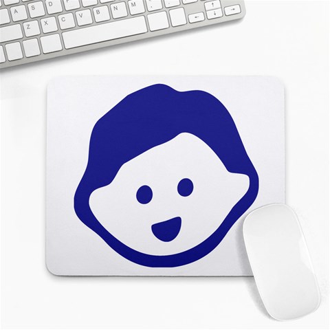 Little Boy Blue Large Mousepad from ArtsNow.com Front