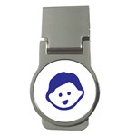 Little Boy Blue Money Clip (Round)