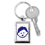 Little Boy Blue Key Chain (Rectangle)