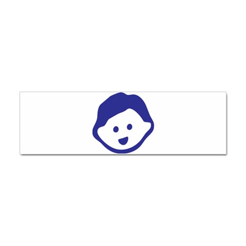 Little Boy Blue Sticker (Bumper) from ArtsNow.com Front