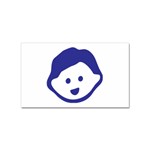 Little Boy Blue Sticker Rectangular (10 pack)