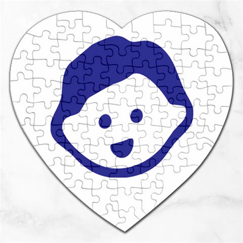 Little Boy Blue Jigsaw Puzzle (Heart) from ArtsNow.com Front