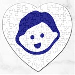 Little Boy Blue Jigsaw Puzzle (Heart)