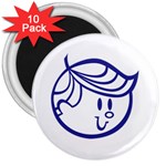 Little Boy Blue 3  Magnet (10 pack)