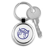 Little Boy Blue Key Chain (Round)