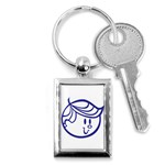 Little Boy Blue Key Chain (Rectangle)