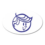 Little Boy Blue Magnet (Oval)