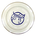 Little Boy Blue Porcelain Plate