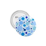 Bubbly Blues 1.75  Button