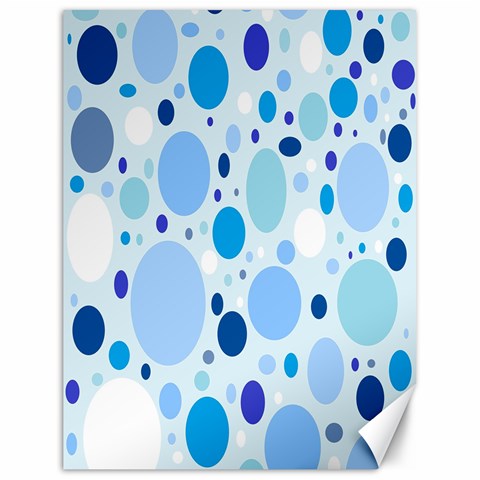 Bubbly Blues Canvas 18  x 24  (Unframed) from ArtsNow.com 17.8 x23.08  Canvas - 1