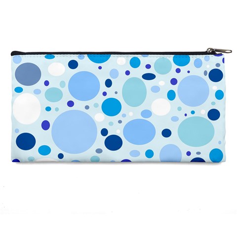 Bubbly Blues Pencil Case from ArtsNow.com Back