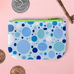 Bubbly Blues Coin Change Purse from ArtsNow.com Back