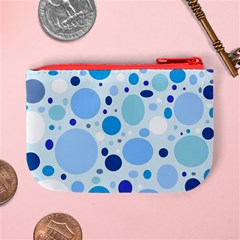 Bubbly Blues Coin Change Purse from ArtsNow.com Back