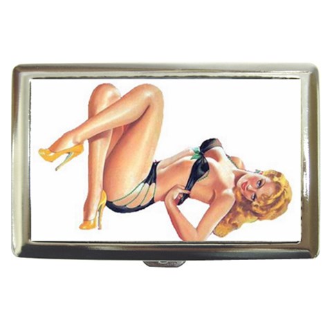 popular pinup Cigarette Money Case from ArtsNow.com Front