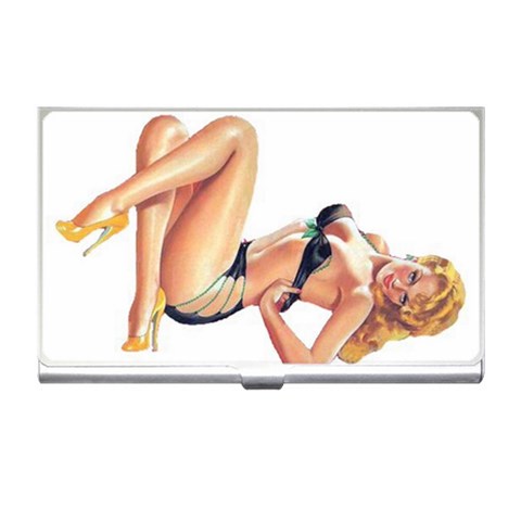 popular pinup Business Card Holder from ArtsNow.com Front