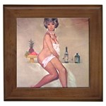 pinup_23 Framed Tile