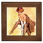 pinup_20 Framed Tile