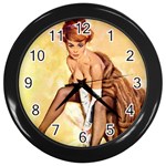 pinup Wall Clock (Black)