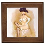 pinup_17 Framed Tile