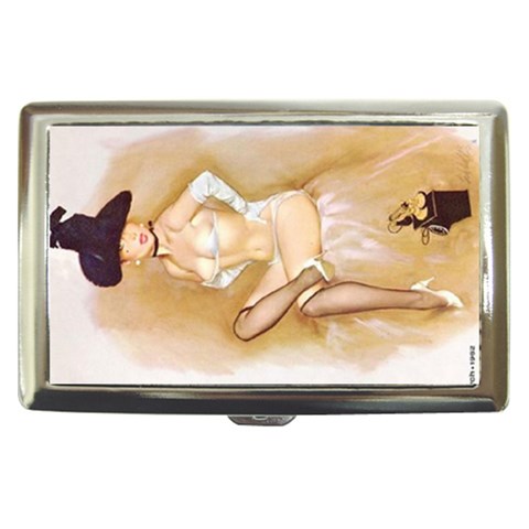 pinup_17 Cigarette Money Case from ArtsNow.com Front