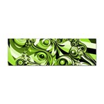 Retro Green Abstract Bumper Sticker 10 Pack